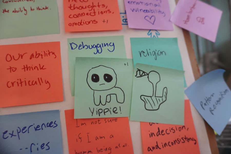 Survey board note: Indecision, inconsistency, and not being sure at all