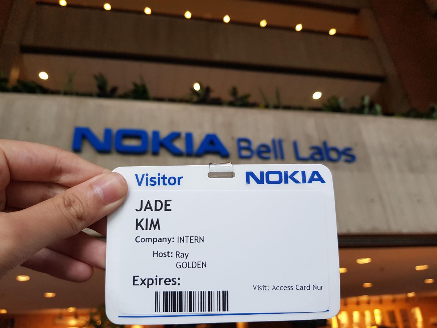 Nokia Bell Labs badge